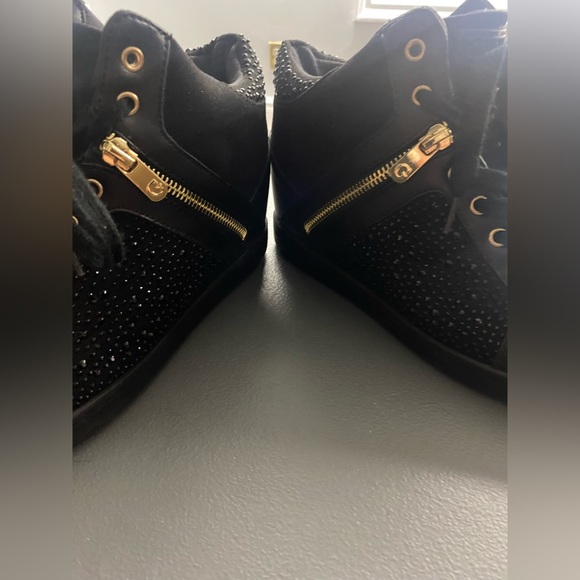 Guess size 8 heel sneaker bling gem - Picture 7 of 10